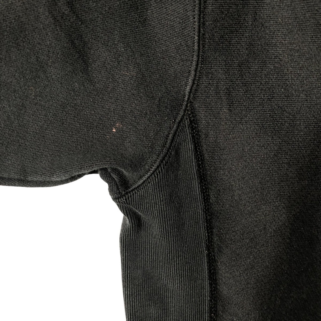 Champion REVERSE WEAVE Reverse Weave Sweat Pullover Hoodie Men's L size cotton black type Vintage Second Hand