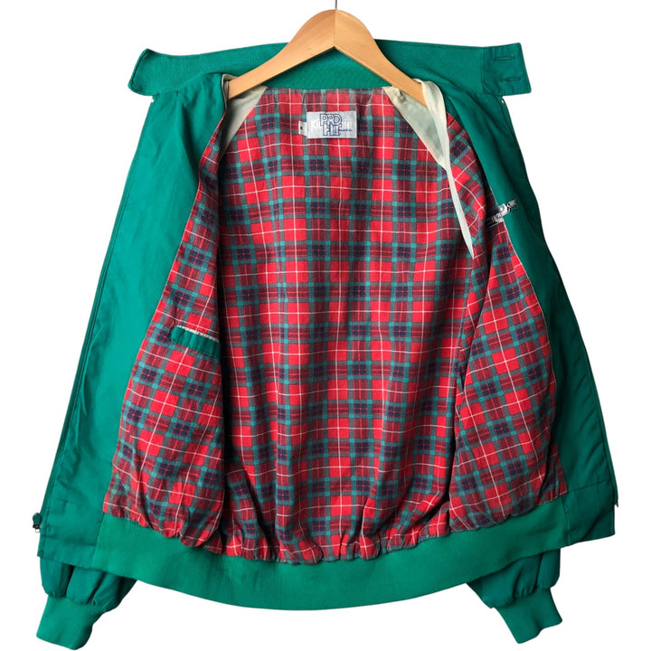 Vintage King Louie Pro Fit Harrington Jacket, Swing Top, Made in USA, Men's Size Medium polyester green type Vintage Second Hand