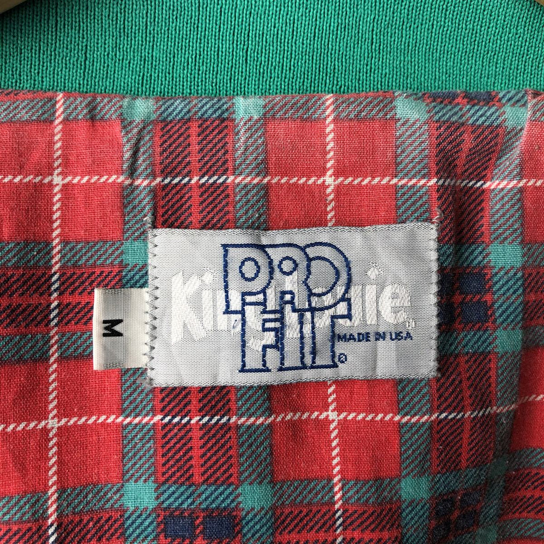 Vintage King Louie Pro Fit Harrington Jacket, Swing Top, Made in USA, Men's Size Medium polyester green type Vintage Second Hand