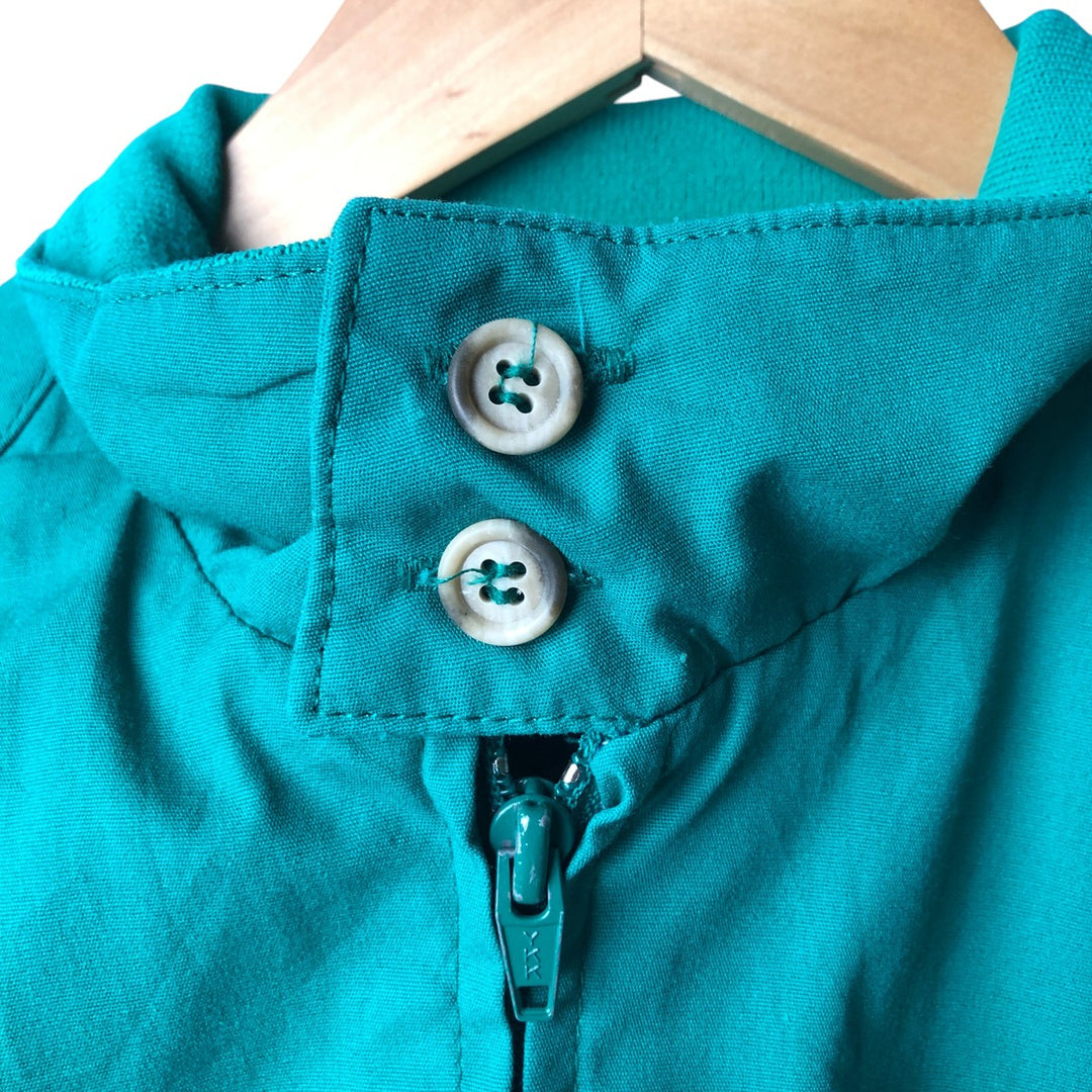 Vintage King Louie Pro Fit Harrington Jacket, Swing Top, Made in USA, Men's Size Medium polyester green type Vintage Second Hand