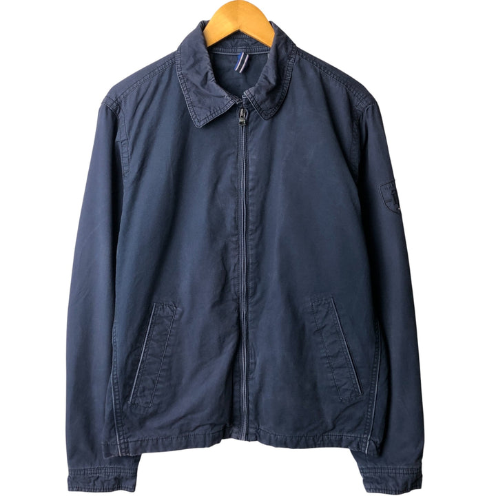 Tommy Hilfiger Swing Top Sports Jacket, Men's Size M cotton navy blue type Vintage Second Hand