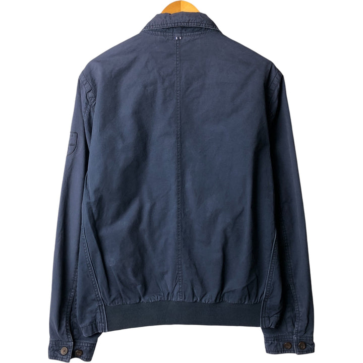 Tommy Hilfiger Swing Top Sports Jacket, Men's Size M cotton navy blue type Vintage Second Hand