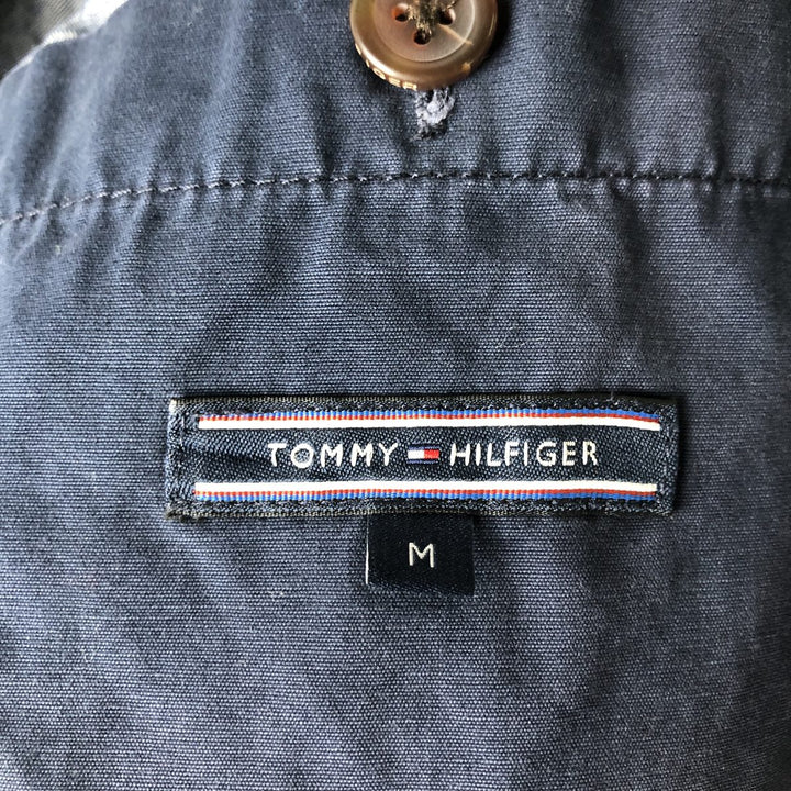 Tommy Hilfiger Swing Top Sports Jacket, Men's Size M cotton navy blue type Vintage Second Hand