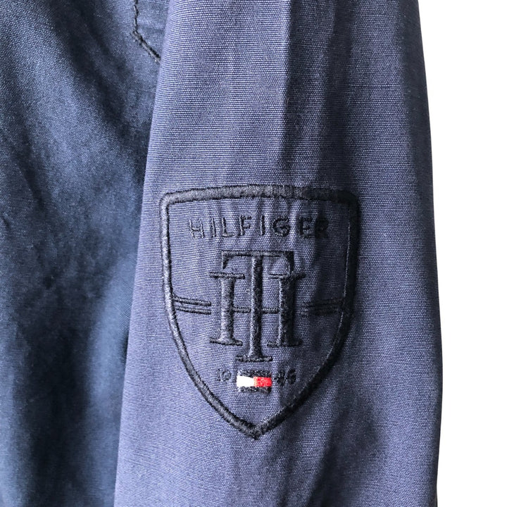 Tommy Hilfiger Swing Top Sports Jacket, Men's Size M cotton navy blue type Vintage Second Hand