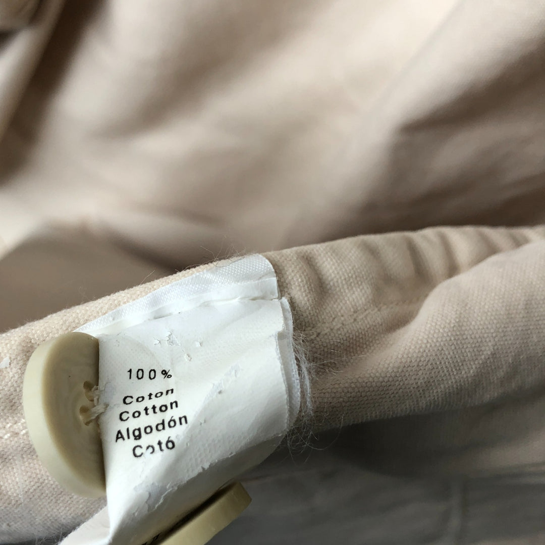 Lacoste Swing Top Sports Jacket, Men's XXL cotton Beige type Vintage Second Hand