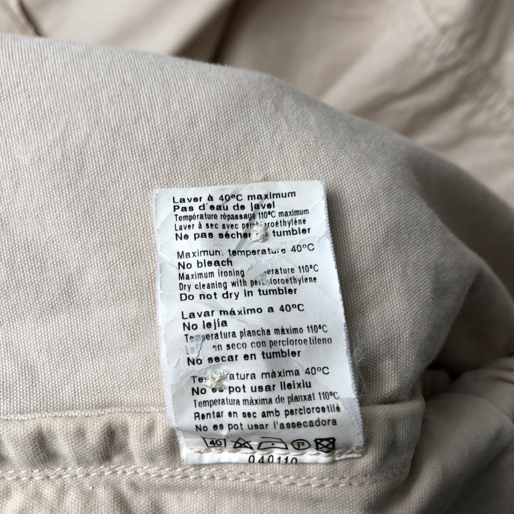 Lacoste Swing Top Sports Jacket, Men's XXL cotton Beige type Vintage Second Hand