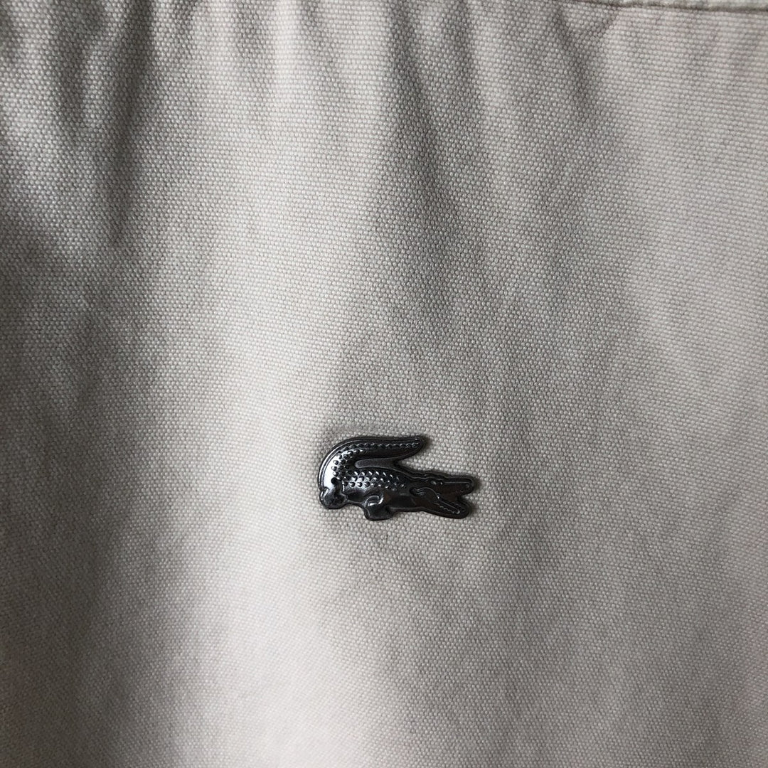 Lacoste Swing Top Sports Jacket, Men's XXL cotton Beige type Vintage Second Hand