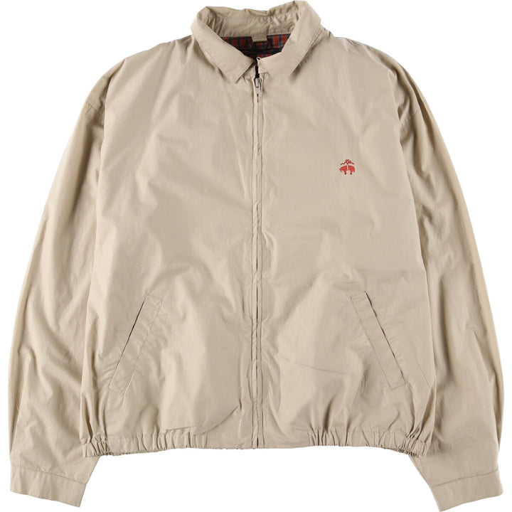 Vintage 80s-90'S Brooks Brothers Swing Top Sports Jacket, Men's Size XL cotton Beige type Vintage Second Hand