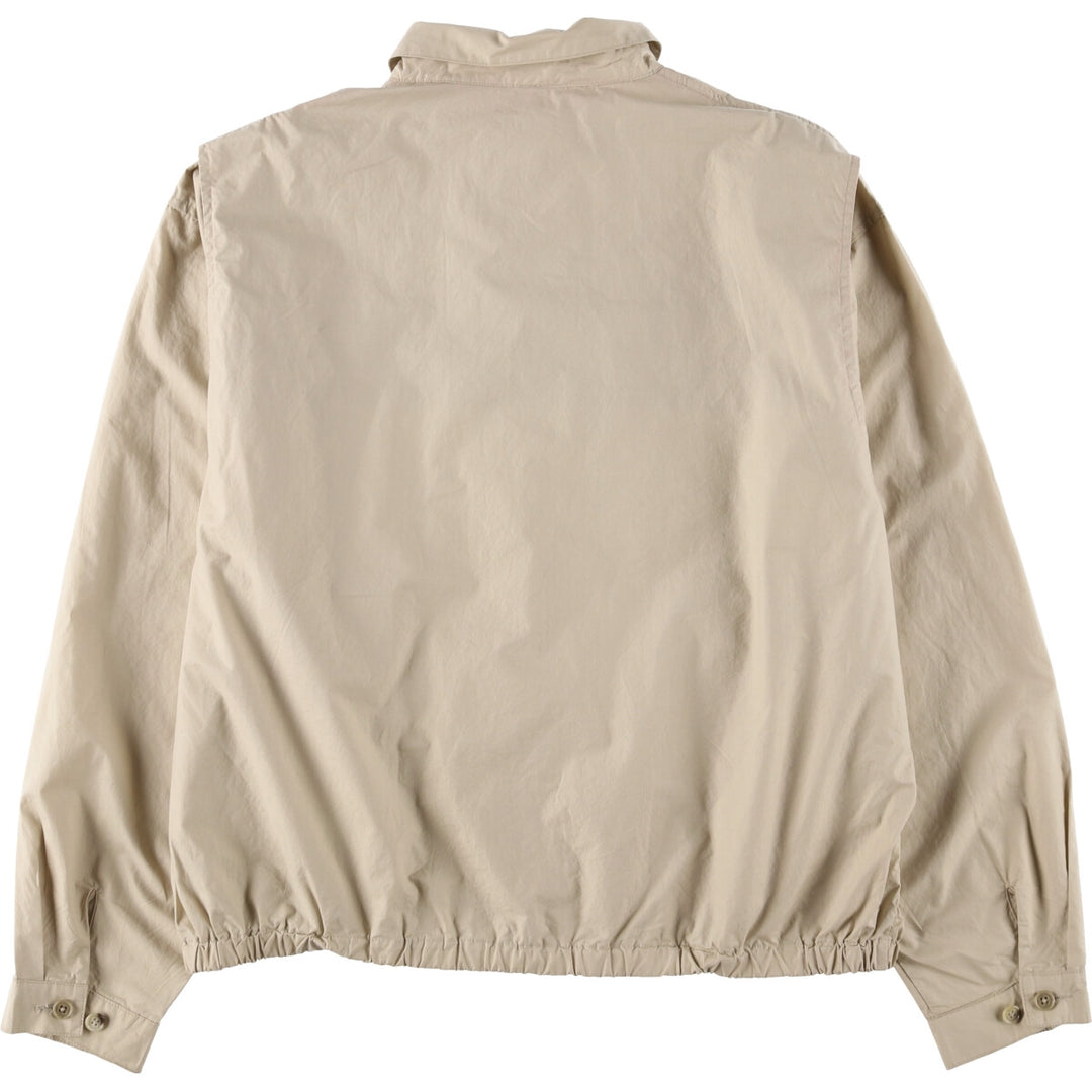 Vintage 80s-90'S Brooks Brothers Swing Top Sports Jacket, Men's Size XL cotton Beige type Vintage Second Hand