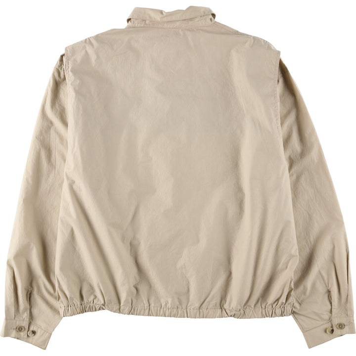 Vintage 80s-90'S Brooks Brothers Swing Top Sports Jacket, Men's Size XL cotton Beige type Vintage Second Hand