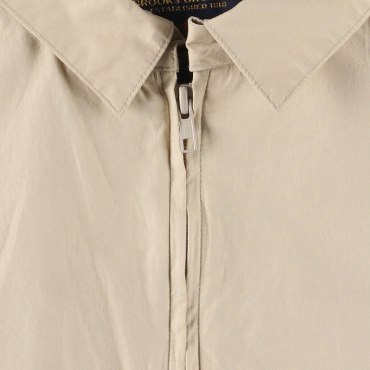Vintage 80s-90'S Brooks Brothers Swing Top Sports Jacket, Men's Size XL cotton Beige type Vintage Second Hand