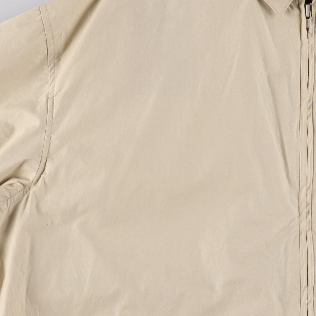 Vintage 80s-90'S Brooks Brothers Swing Top Sports Jacket, Men's Size XL cotton Beige type Vintage Second Hand