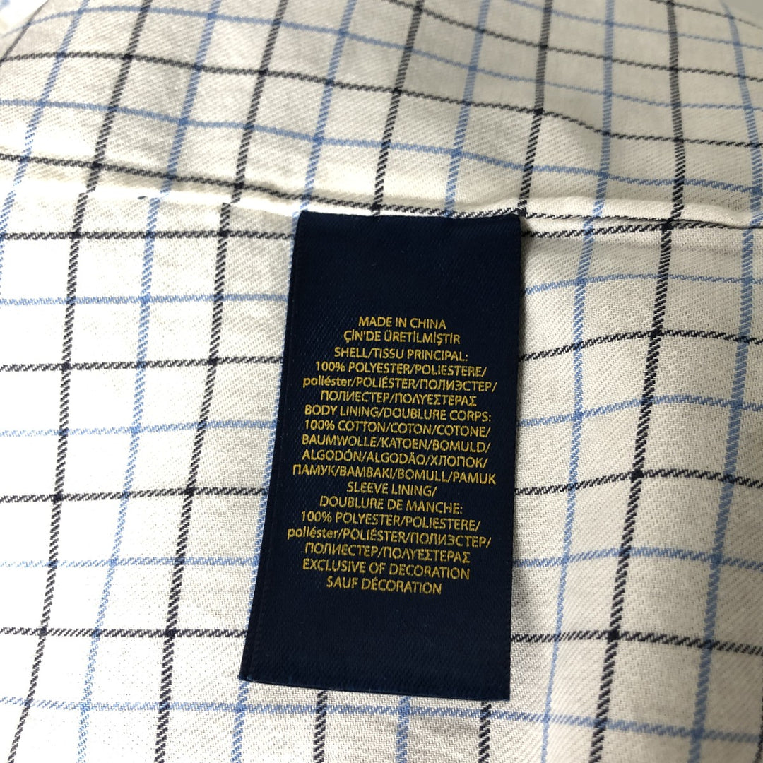 Ralph Lauren POLO RALPH LAUREN Harrington Jacket Swing Top Men's XXL polyester navy blue type Vintage Second Hand