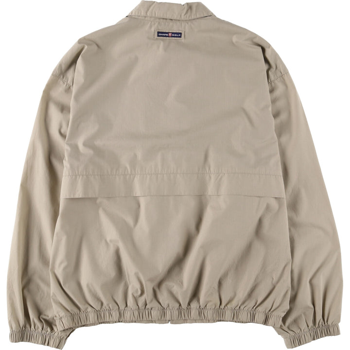 Ralph Lauren CHAPS swing top sports jacket, men's size XXL polyester Beige type Vintage Second Hand