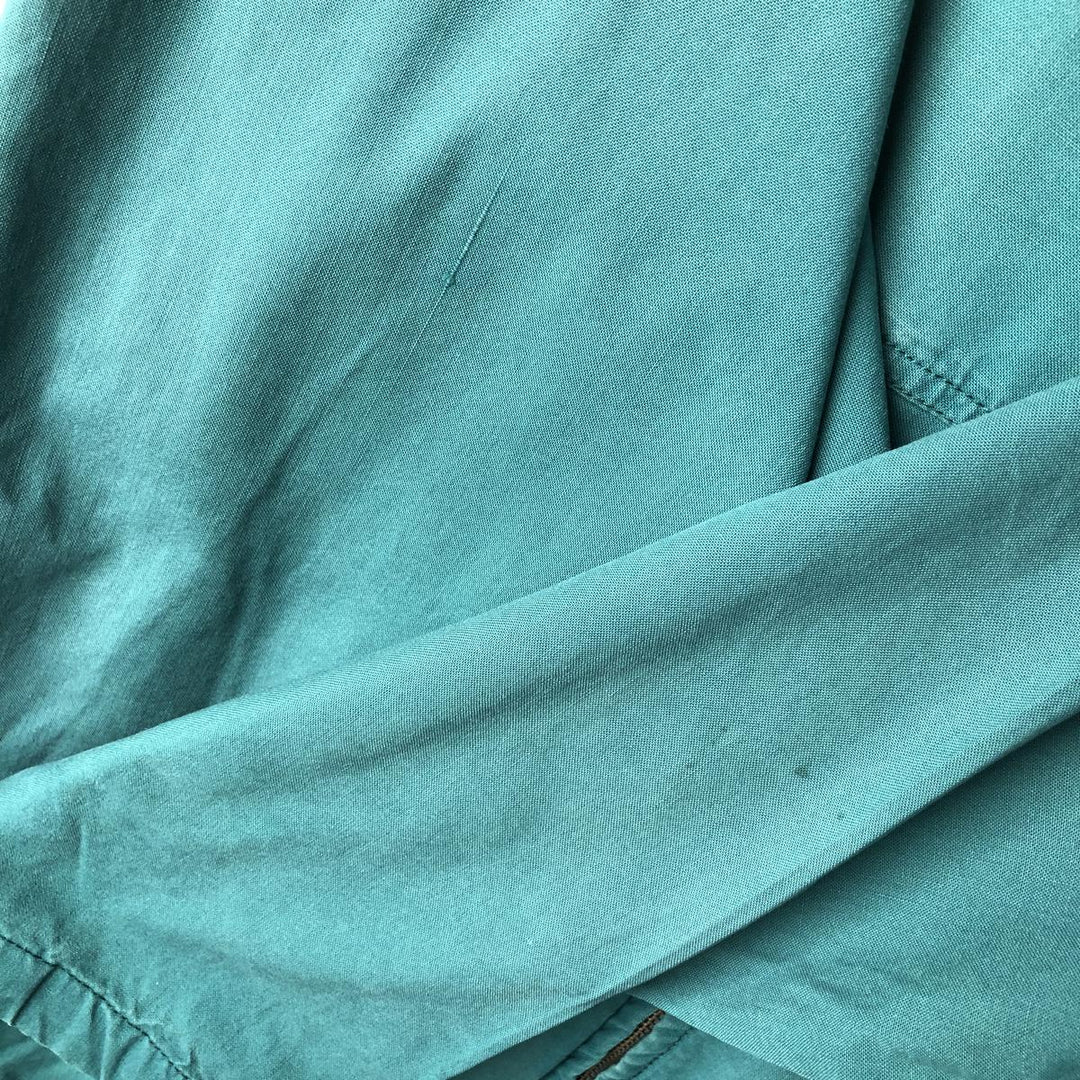 80'S Ralph Lauren CHAPS swing top sports jacket, men's size L, vintage cotton green type Vintage Second Hand