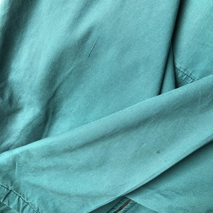 80'S Ralph Lauren CHAPS swing top sports jacket, men's size L, vintage cotton green type Vintage Second Hand