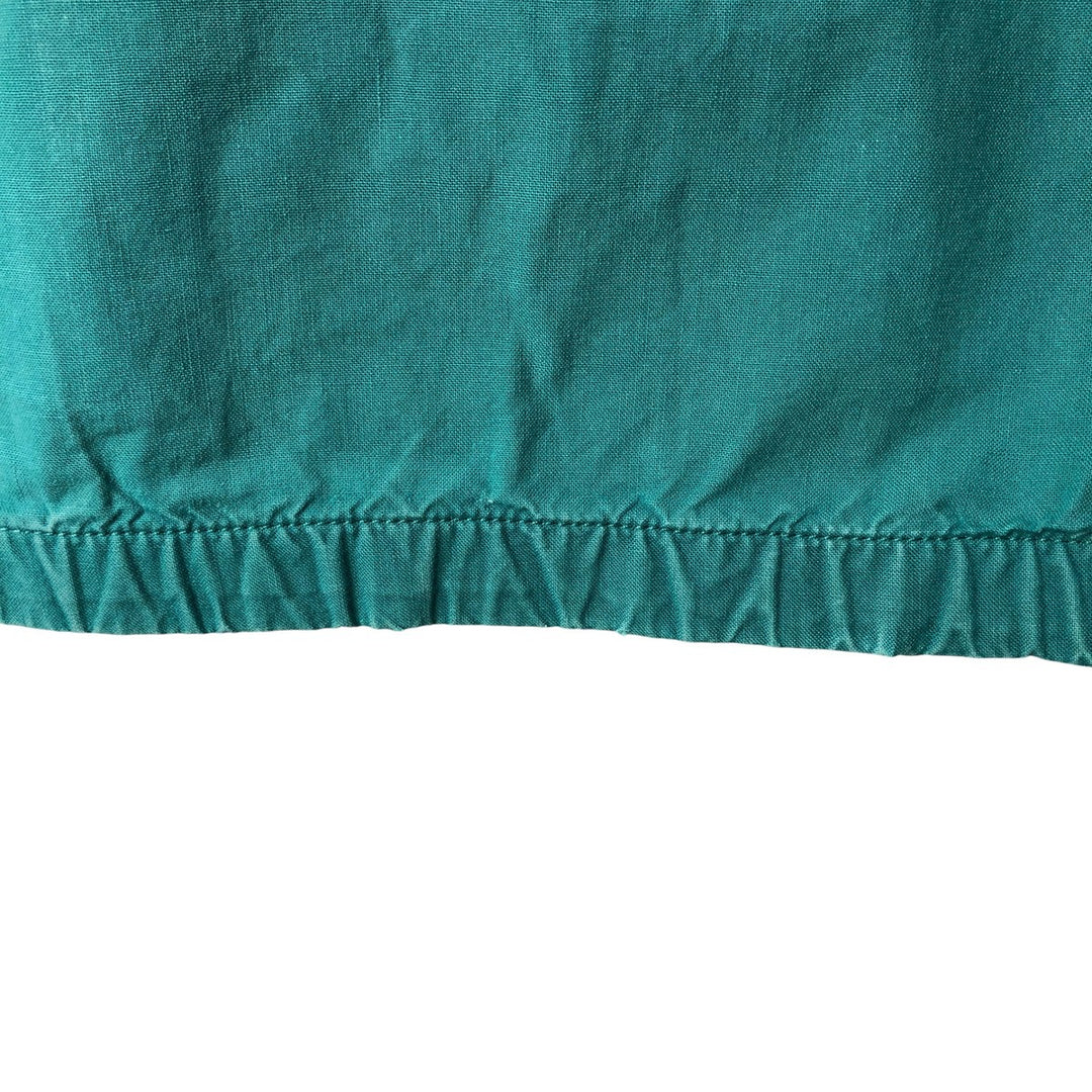 80'S Ralph Lauren CHAPS swing top sports jacket, men's size L, vintage cotton green type Vintage Second Hand