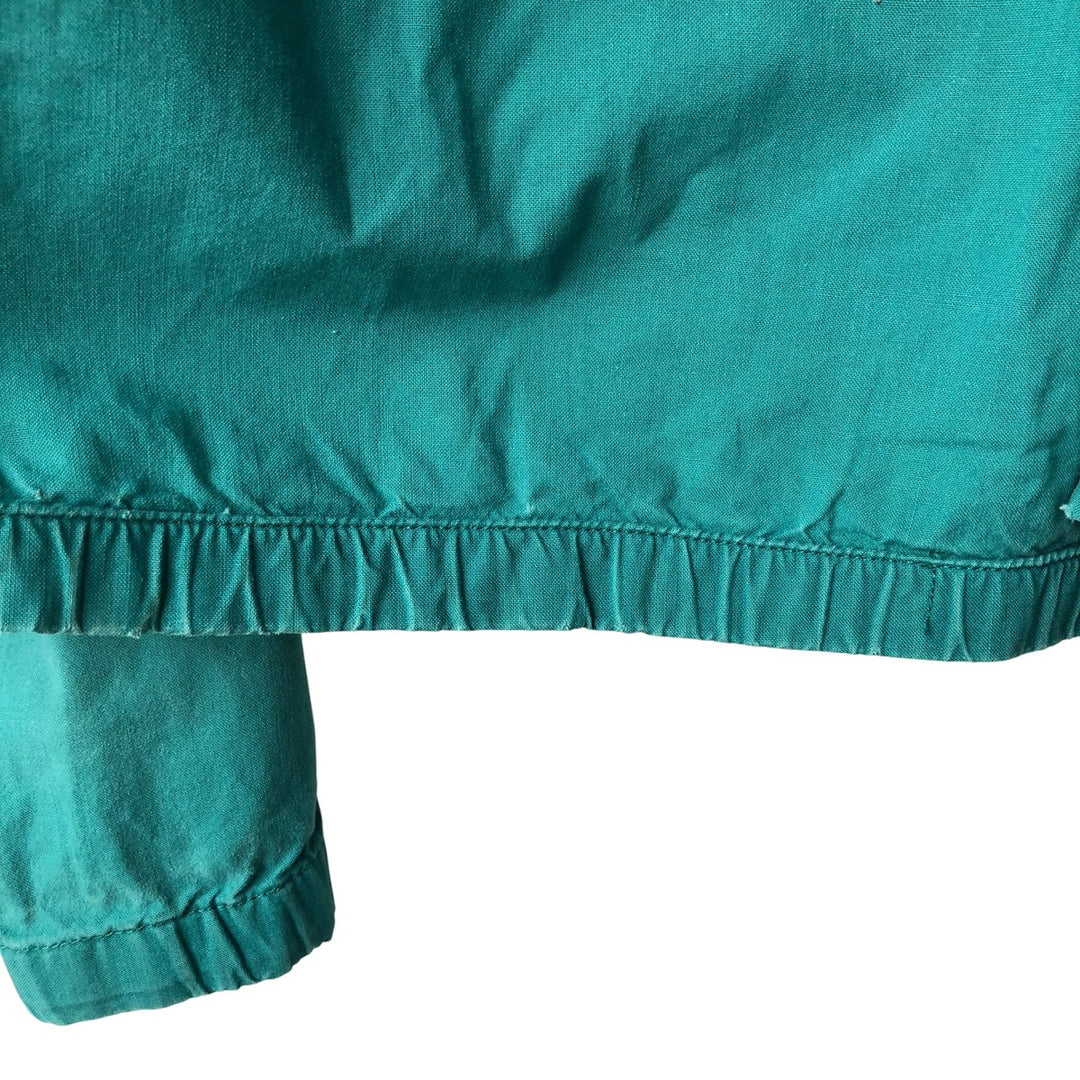 80'S Ralph Lauren CHAPS swing top sports jacket, men's size L, vintage cotton green type Vintage Second Hand