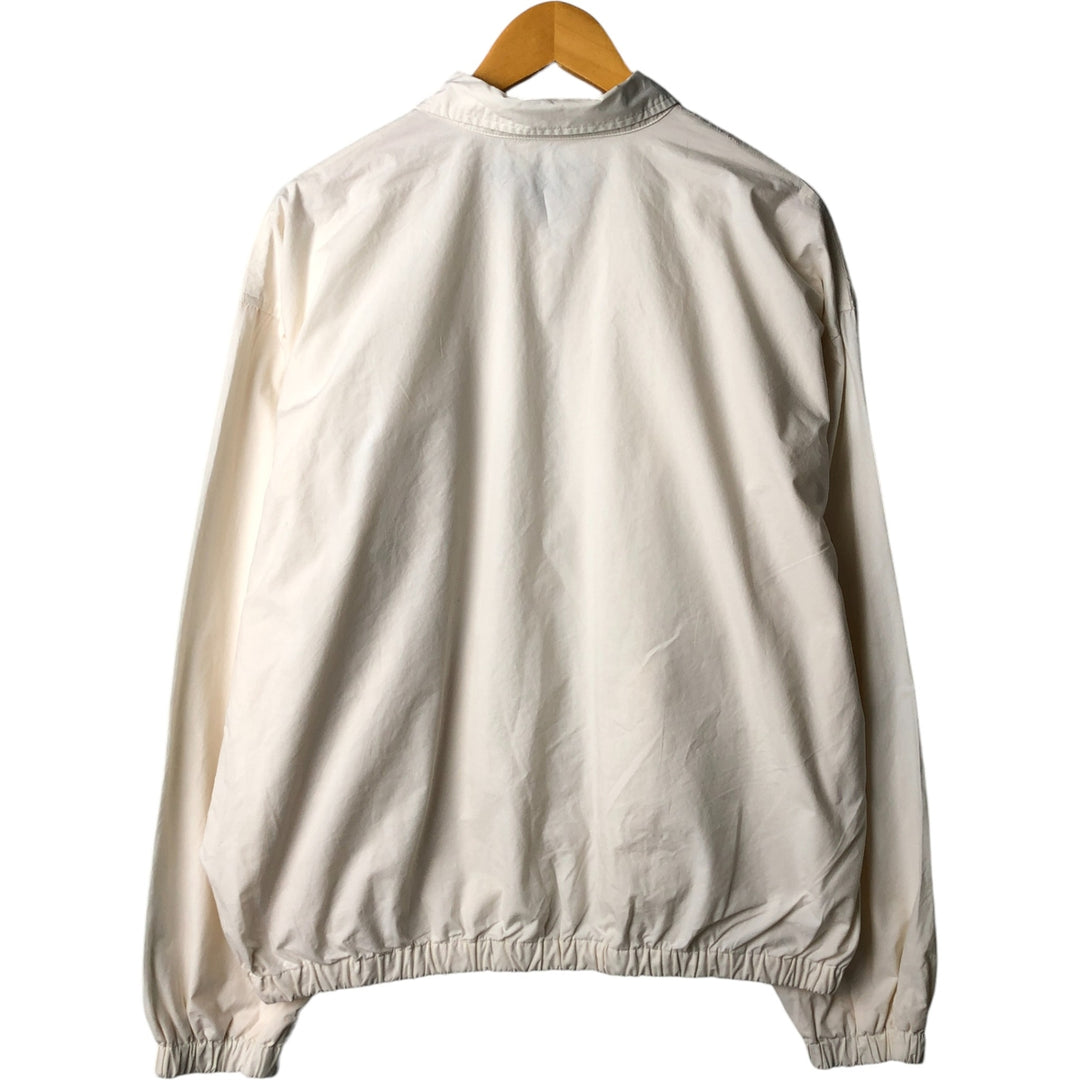 Ralph Lauren POLO GOLF Swing Top Sports Jacket Men's XL cotton white type Vintage Second Hand
