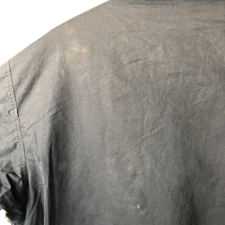 Burberry's padded cotton jacket, made in the UK, size L cotton navy blue type Vintage Second Hand