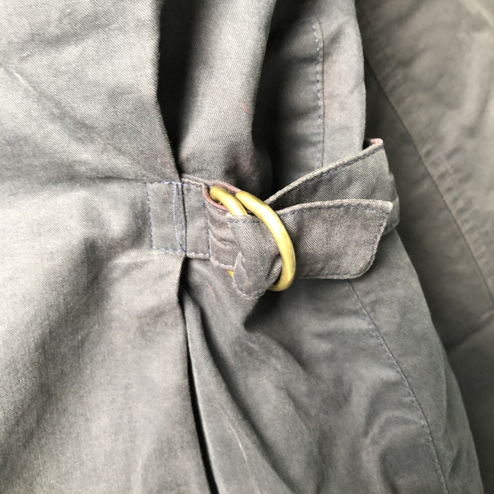 Burberry's padded cotton jacket, made in the UK, size L cotton navy blue type Vintage Second Hand