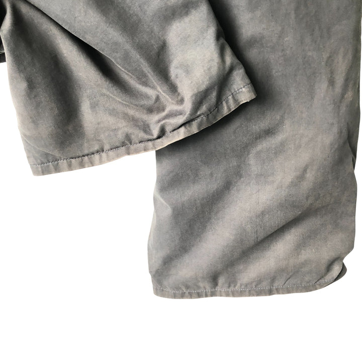 Burberry's padded cotton jacket, made in the UK, size L cotton navy blue type Vintage Second Hand