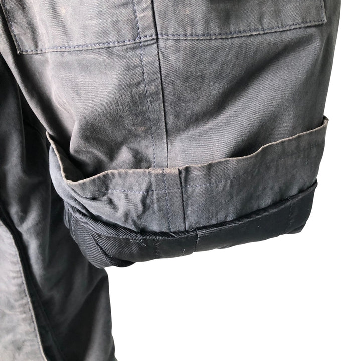 Burberry's padded cotton jacket, made in the UK, size L cotton navy blue type Vintage Second Hand