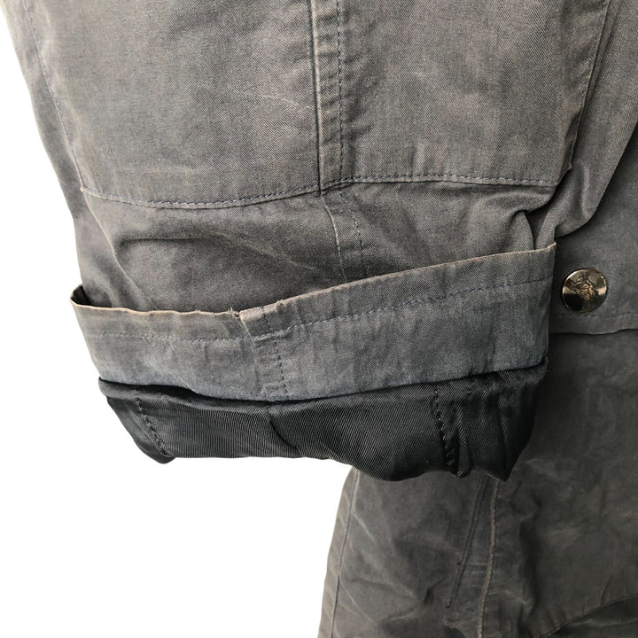 Burberry's padded cotton jacket, made in the UK, size L cotton navy blue type Vintage Second Hand