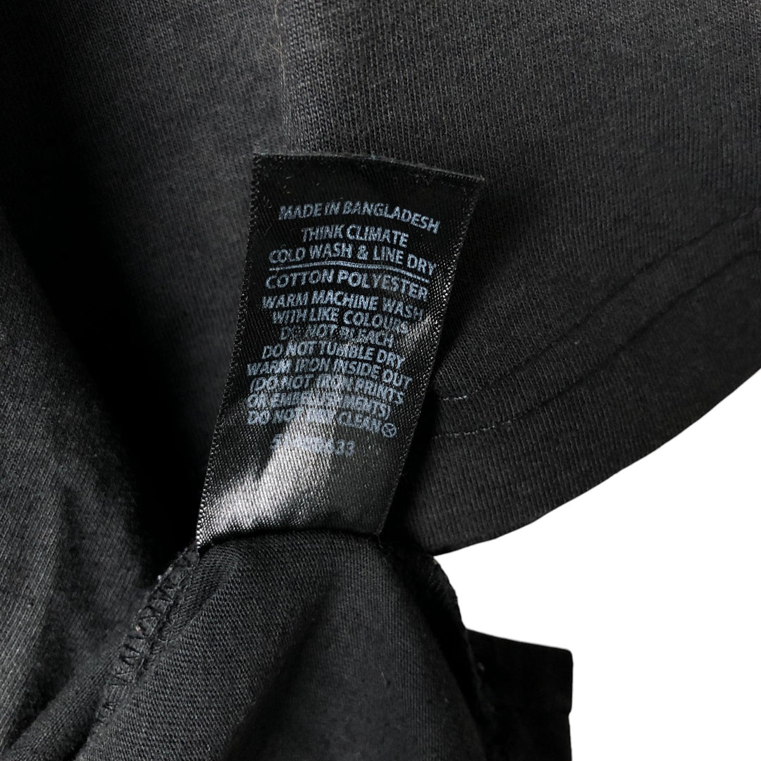 BOB DYLAN band T-shirt, men's size XL cotton black type Vintage Second Hand