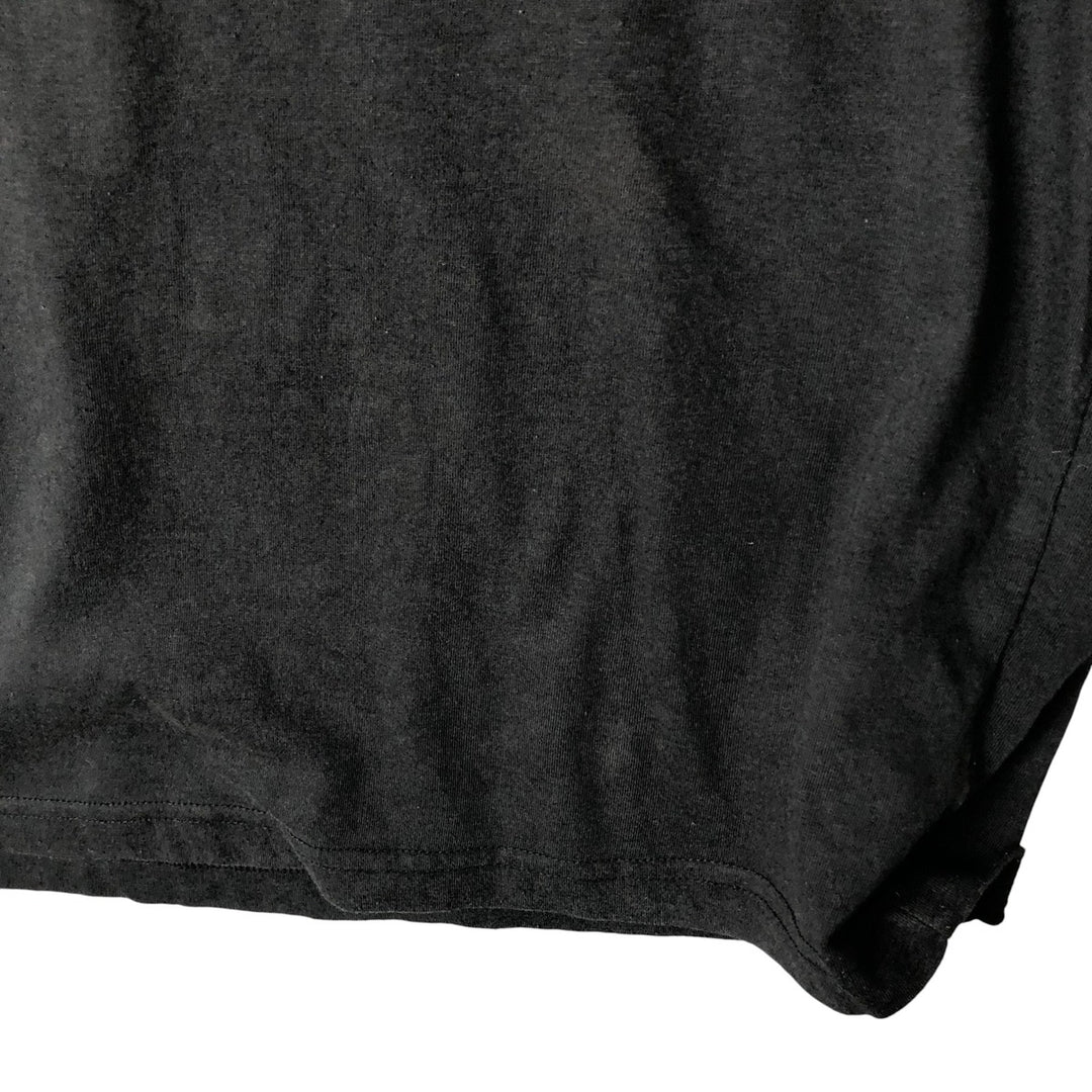 BOB DYLAN band T-shirt, men's size XL cotton black type Vintage Second Hand