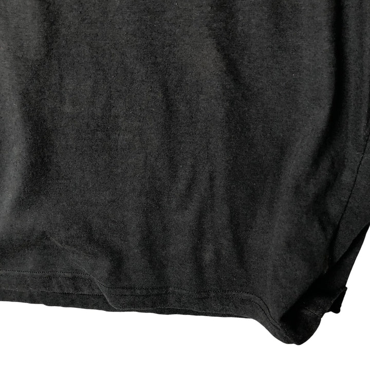 BOB DYLAN band T-shirt, men's size XL cotton black type Vintage Second Hand