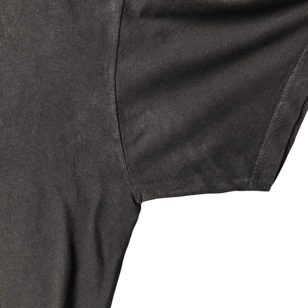 2pac rap t-shirt, men's XL size cotton black type Vintage Second Hand