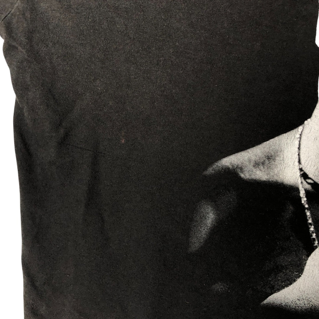 2pac rap t-shirt, men's XL size cotton black type Vintage Second Hand