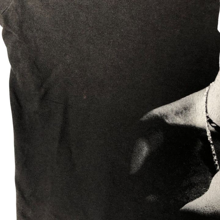 2pac rap t-shirt, men's XL size cotton black type Vintage Second Hand