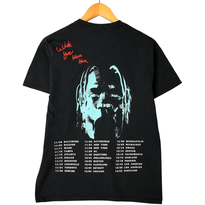 ASTRO WORLD Rap T-shirt, Men's Size Small cotton black type Vintage Second Hand