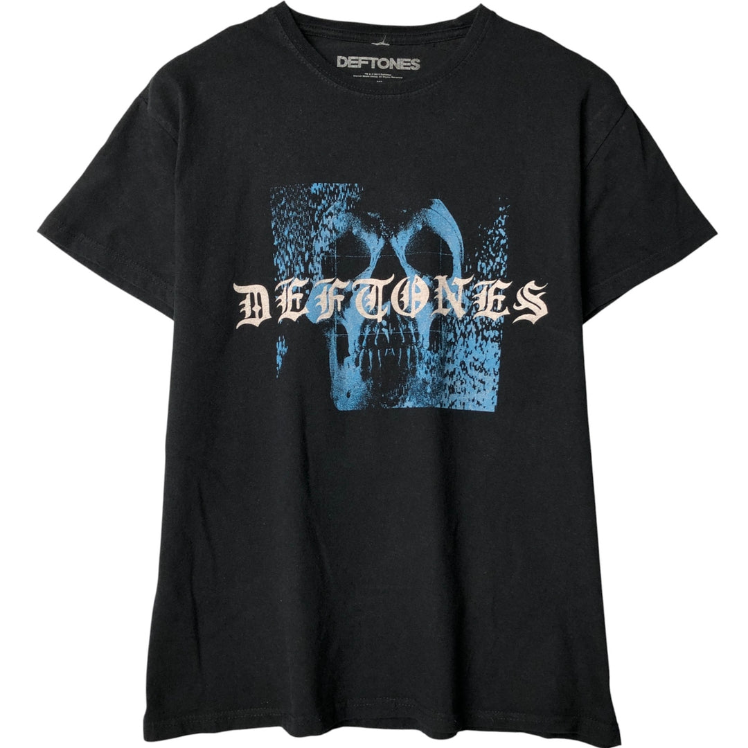 DEFTONES Band T-Shirt, Made in the UK, Men's XL cotton black type Vintage Second Hand
