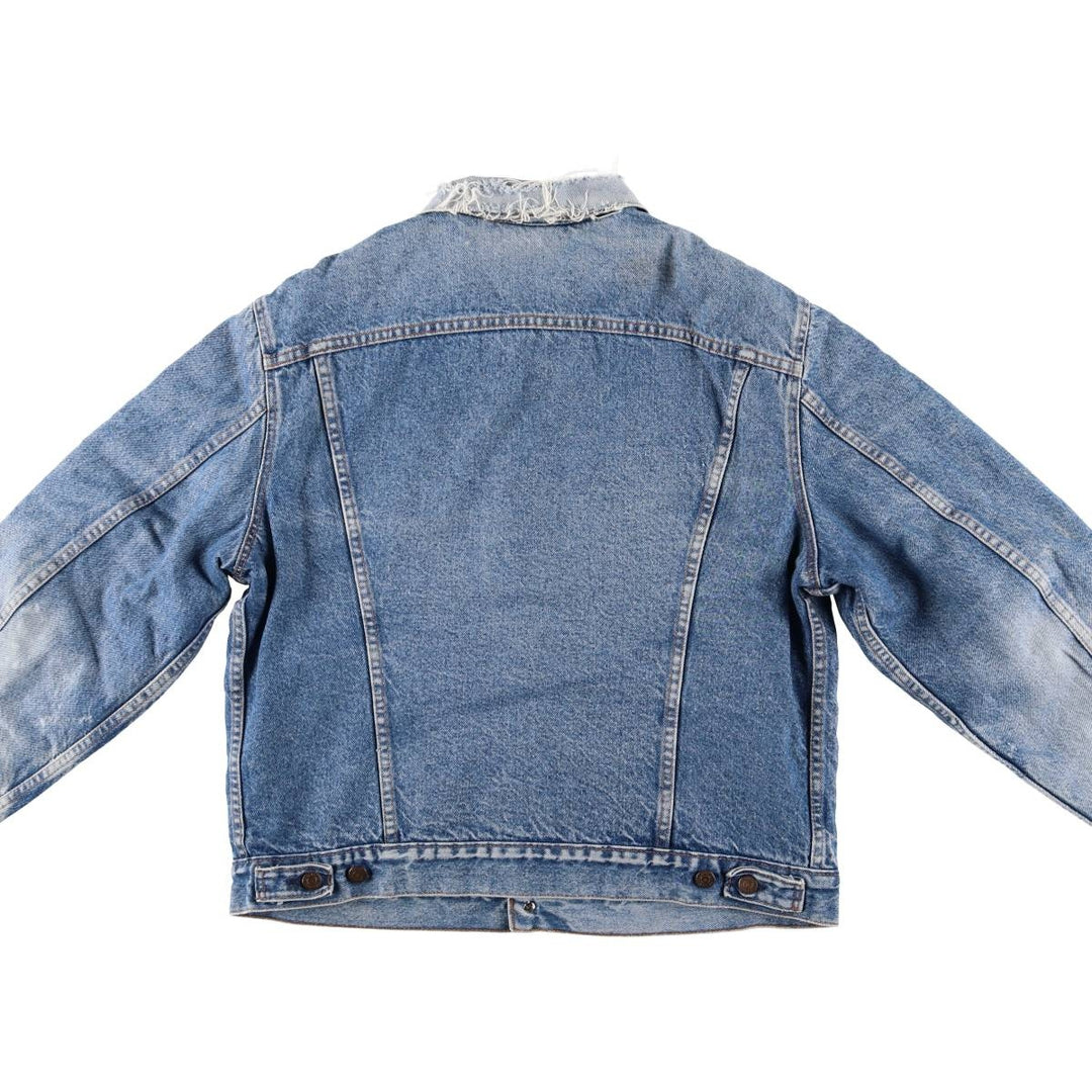 Vintage 1990'S Levi's 71506-0316 denim jacket, made in the USA, size L. cotton blue type Vintage Second Hand
