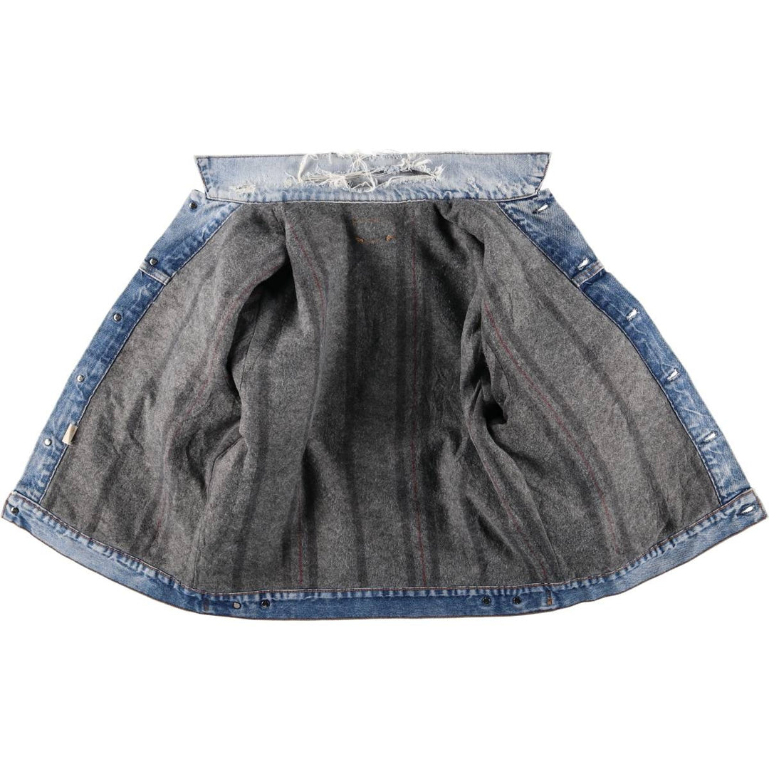 Vintage 1990'S Levi's 71506-0316 denim jacket, made in the USA, size L. cotton blue type Vintage Second Hand