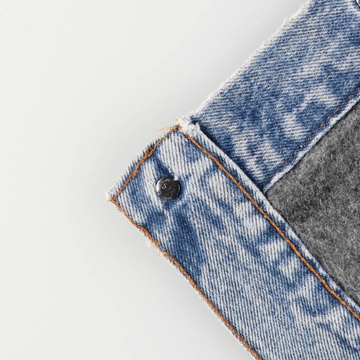 Vintage 1990'S Levi's 71506-0316 denim jacket, made in the USA, size L. cotton blue type Vintage Second Hand