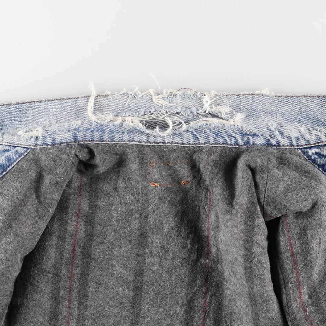 Vintage 1990'S Levi's 71506-0316 denim jacket, made in the USA, size L. cotton blue type Vintage Second Hand