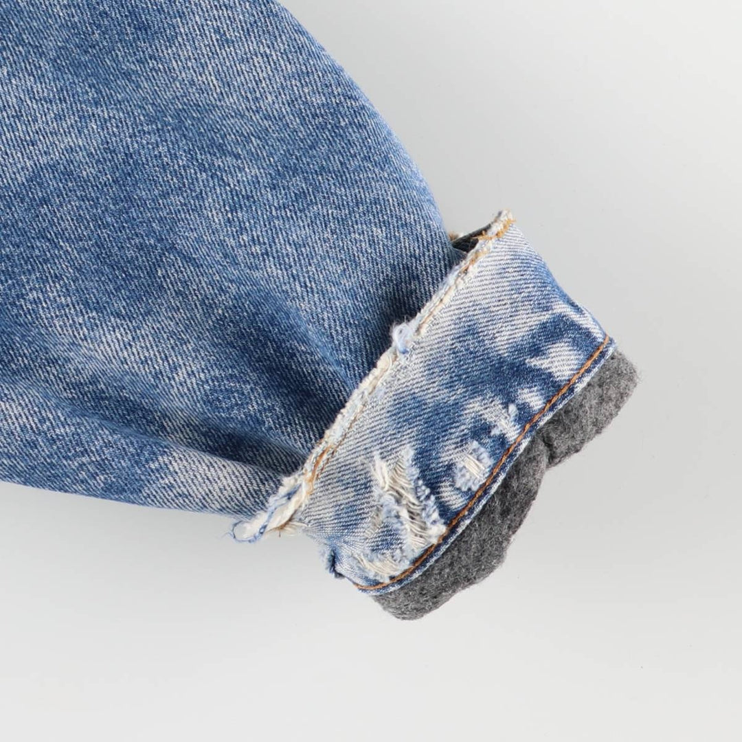 Vintage 1990'S Levi's 71506-0316 denim jacket, made in the USA, size L. cotton blue type Vintage Second Hand