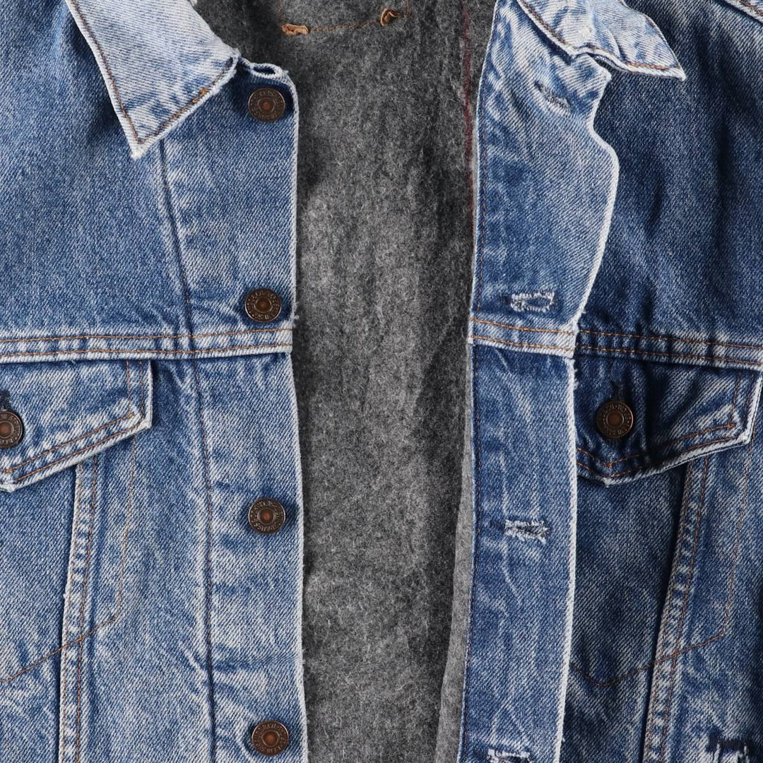 Vintage 1990'S Levi's 71506-0316 denim jacket, made in the USA, size L. cotton blue type Vintage Second Hand