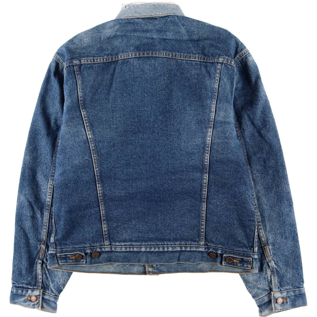 ~90'S Levi's denim jacket, denim jacket, made in the USA, men's size L, vintage unclear blue type Vintage Second Hand