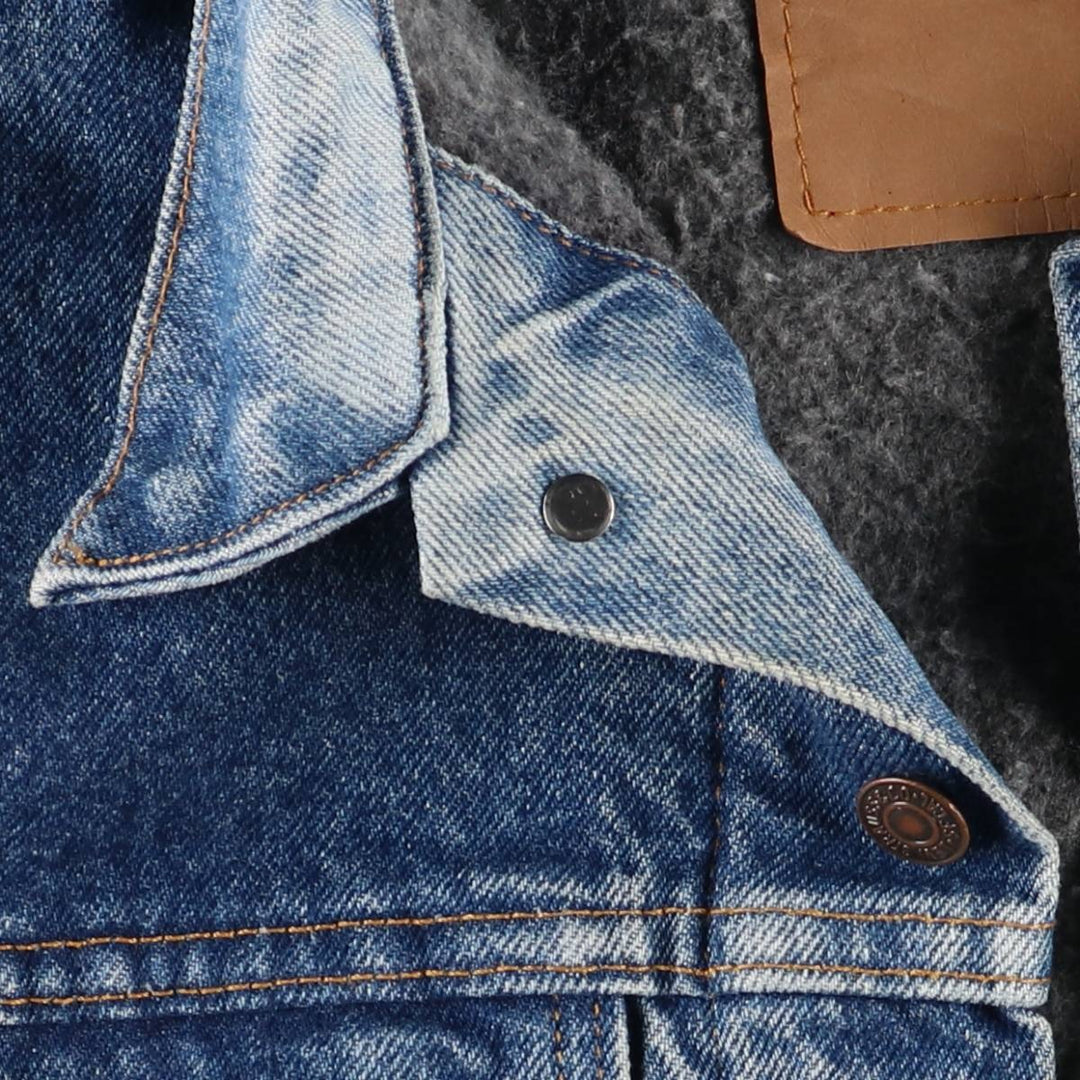 ~90'S Levi's denim jacket, denim jacket, made in the USA, men's size L, vintage unclear blue type Vintage Second Hand