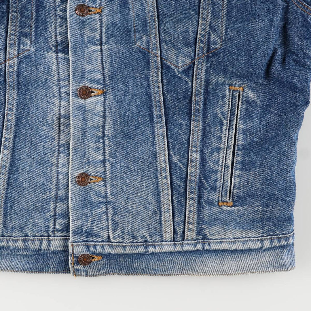 ~90'S Levi's denim jacket, denim jacket, made in the USA, men's size L, vintage unclear blue type Vintage Second Hand