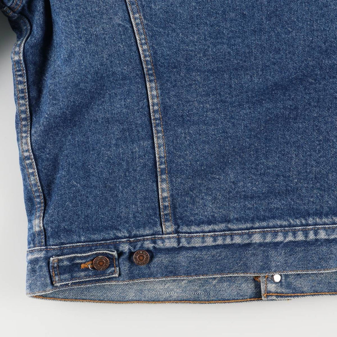 ~90'S Levi's denim jacket, denim jacket, made in the USA, men's size L, vintage unclear blue type Vintage Second Hand