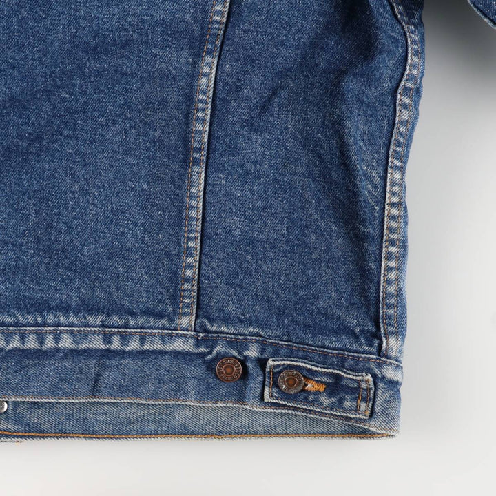 ~90'S Levi's denim jacket, denim jacket, made in the USA, men's size L, vintage unclear blue type Vintage Second Hand
