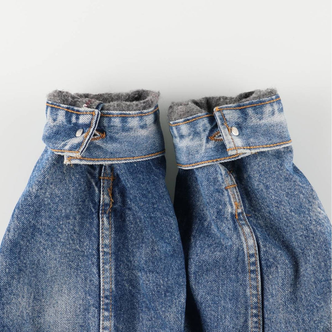 ~90'S Levi's denim jacket, denim jacket, made in the USA, men's size L, vintage unclear blue type Vintage Second Hand