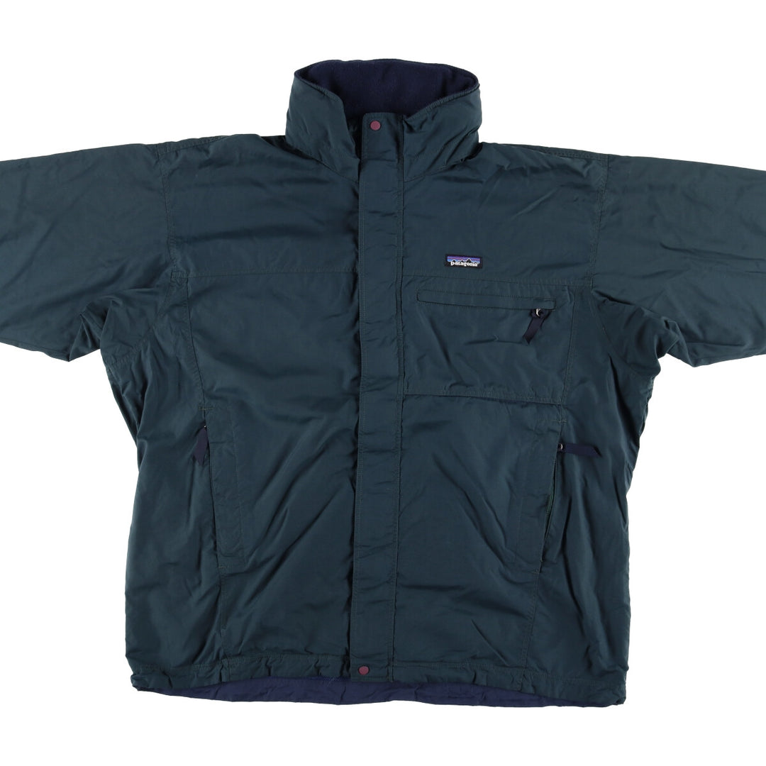 2000'S Patagonia Torrent Shell Jacket 83812S7 Mountain Jacket, Men's Size L Nylon Green type dark green Vintage Second Hand