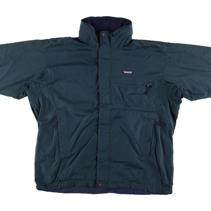 2000'S Patagonia Torrent Shell Jacket 83812S7 Mountain Jacket, Men's Size L Nylon Green type dark green Vintage Second Hand